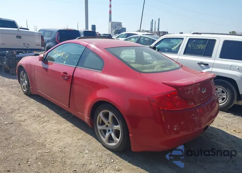 2006 Infiniti G35 from USA, damaged, VIN JNKCV54E66M700168